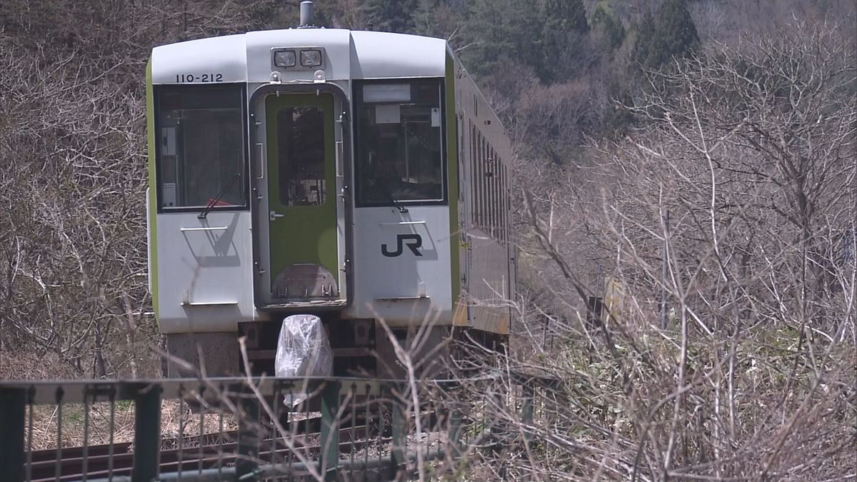 JR米坂線の早期復旧を求め1万人分の署名をJR東日本に提出　山形県内の市民団体