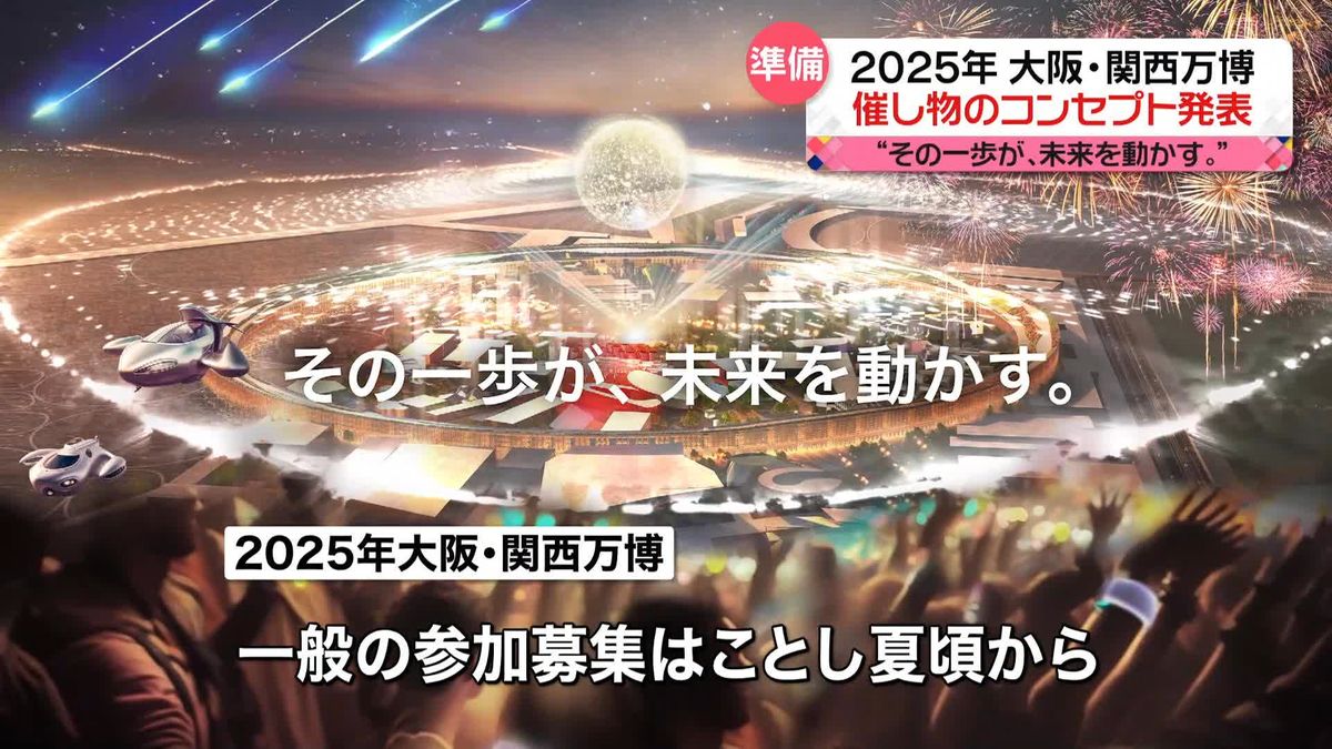 “その一歩が、未来を動かす。”　大阪・関西万博まで約2年、催事コンセプト発表