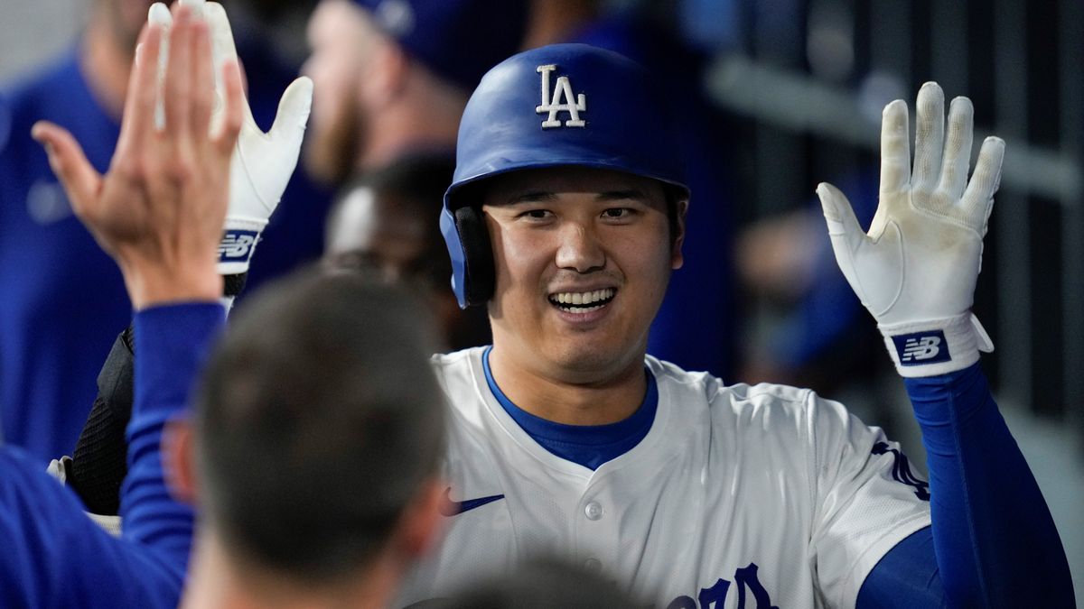 47号を放ったドジャース・大谷翔平選手（写真：AP/アフロ）