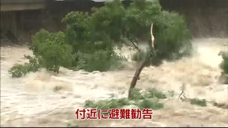 岐阜県内で記録的豪雨　増水被害も