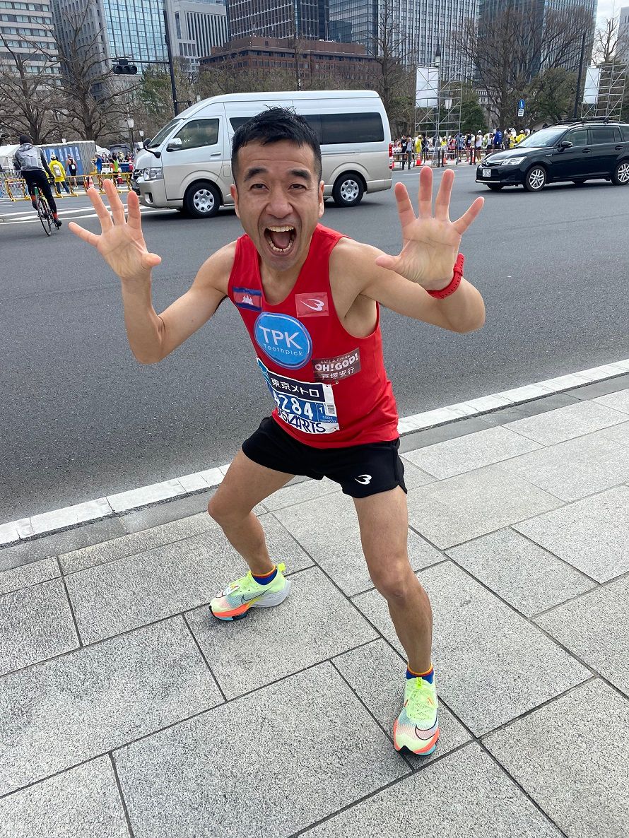 猫ひろし、東京マラソンで8年ぶり自己ベスト更新　「走った距離は裏切らニャイ」