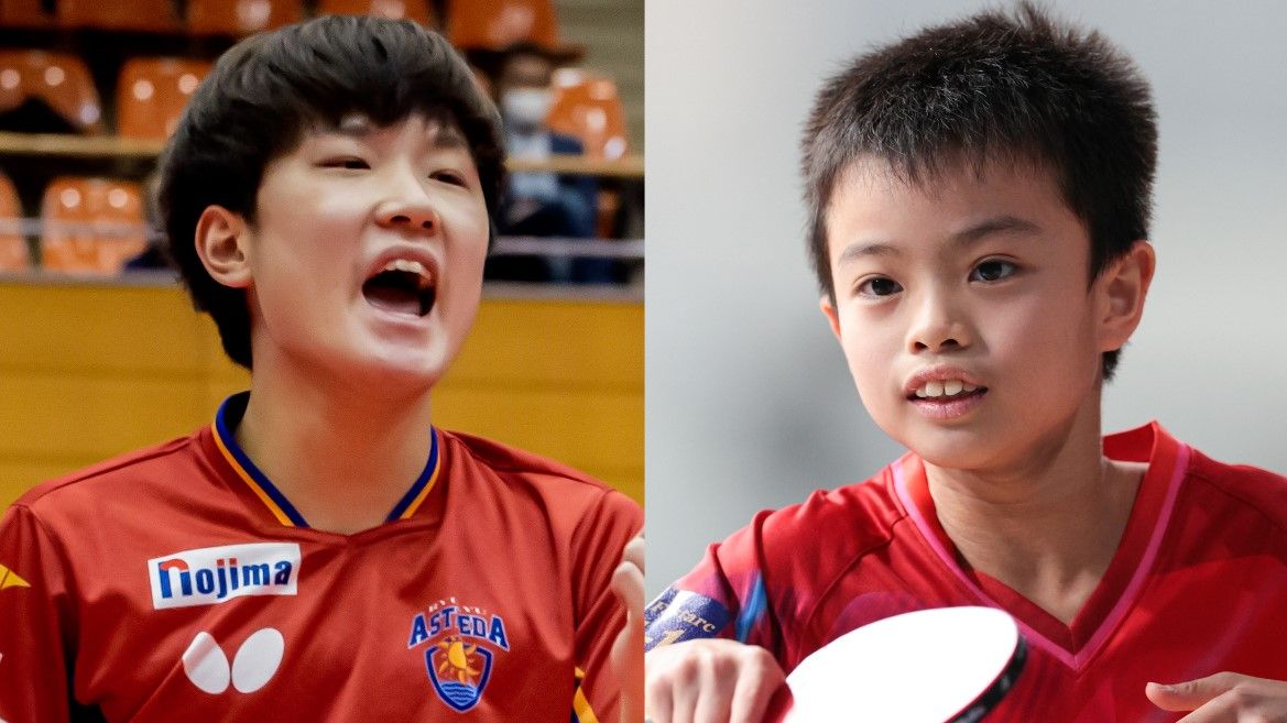 【卓球】パリ五輪選考大会 張本智和の初戦は11歳の“天才小学生”大野颯真