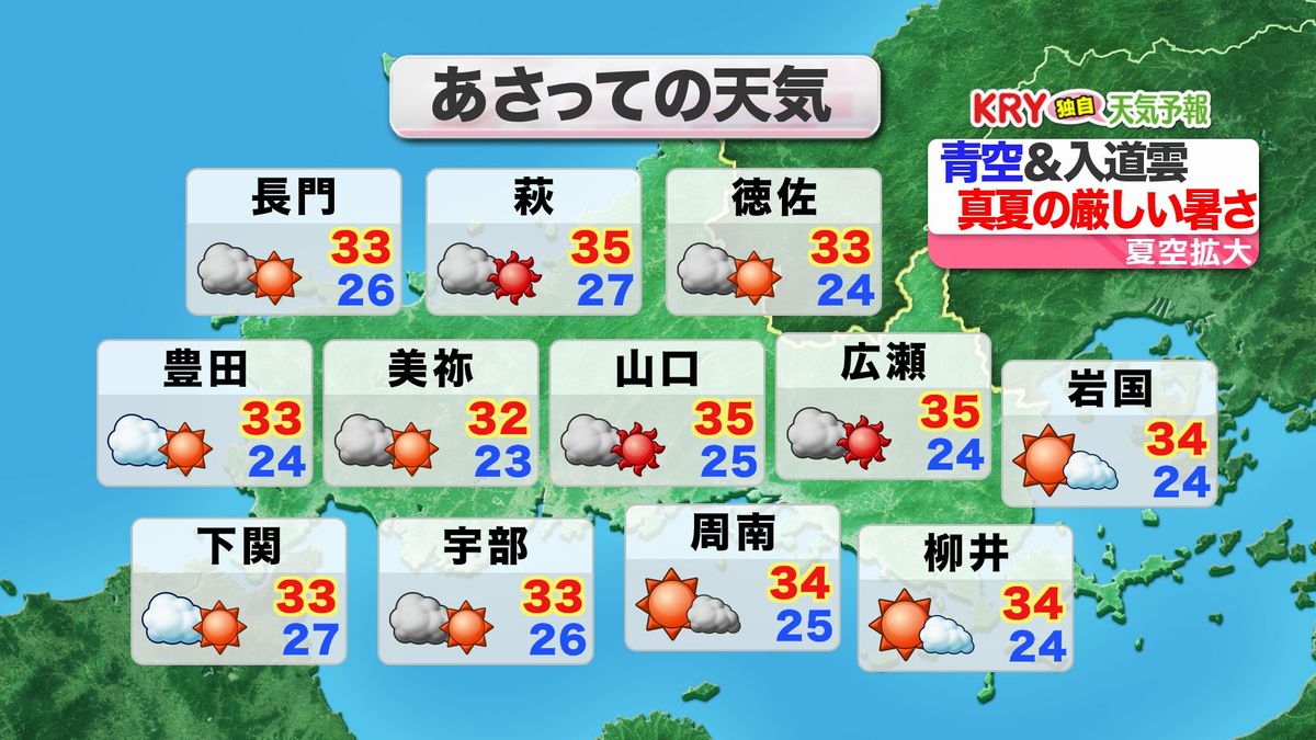 あさって21日(日)の天気