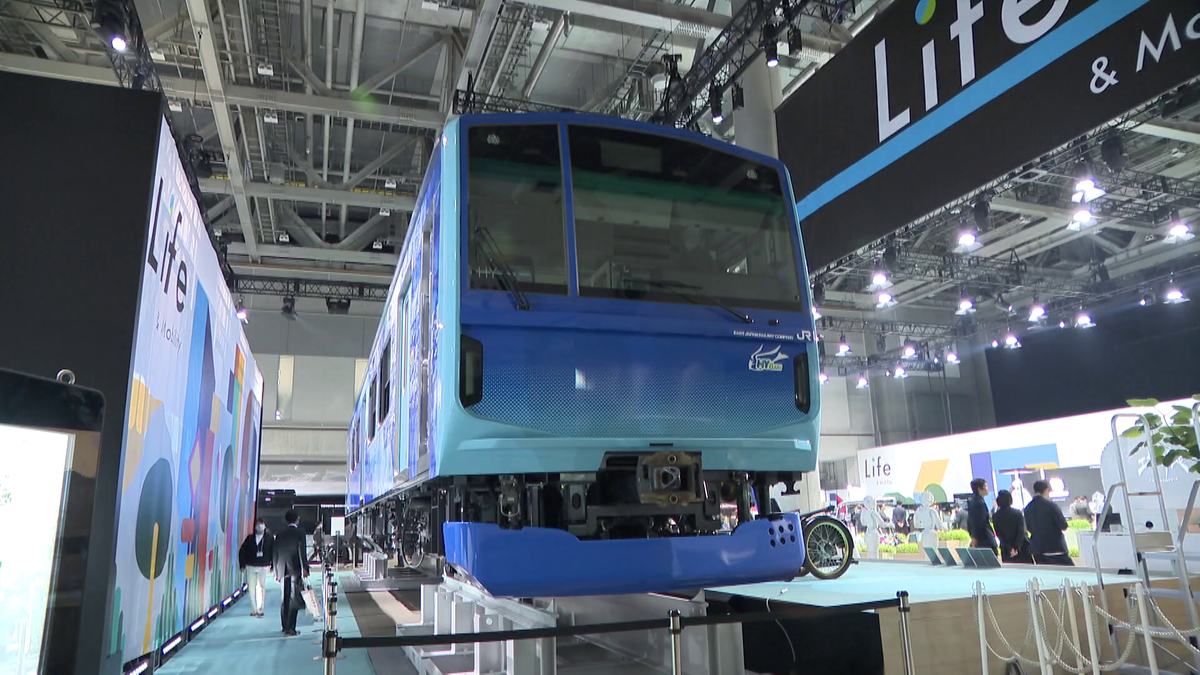 素を使った燃料電池ハイブリッド電車