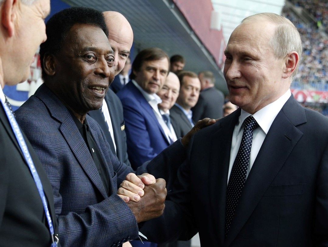 「この侵攻をやめられるのはあなたの手だけ」サッカーの王様ペレ氏からロシアのプーチン大統領へ