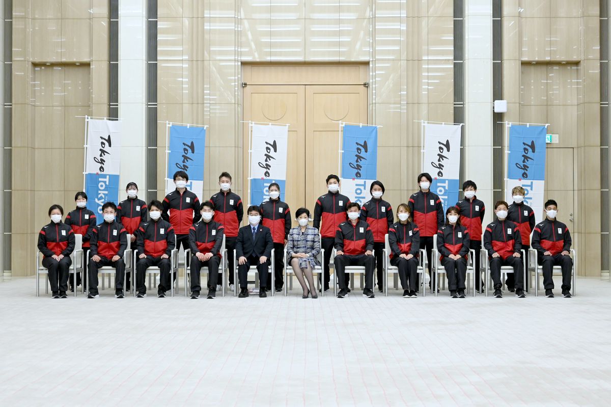 「デフリンピック」出場の東京都在住の選手ら　小池知事から応援メッセージ
