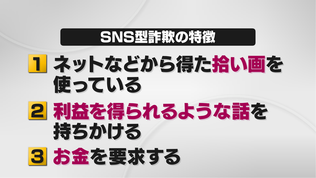 SNS型詐欺の特徴まとめ