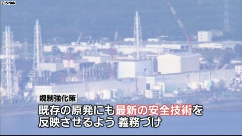 原発の安全規制強化策　６日に発表へ