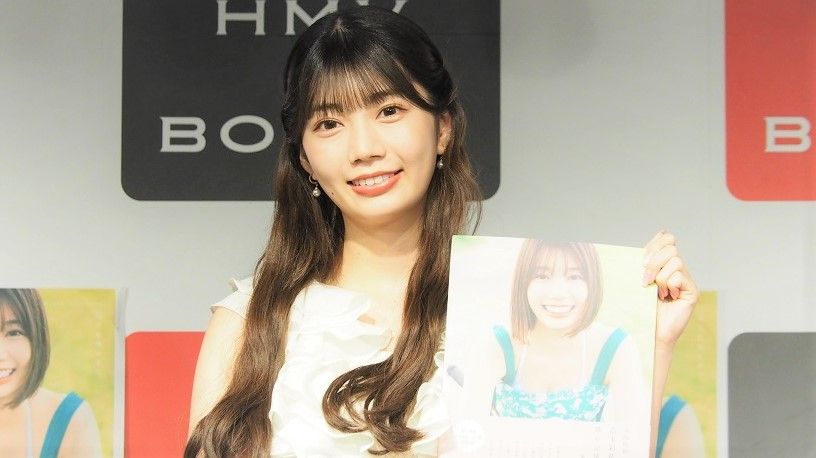 自身初の写真集を発売した日向坂46・高本彩花さん