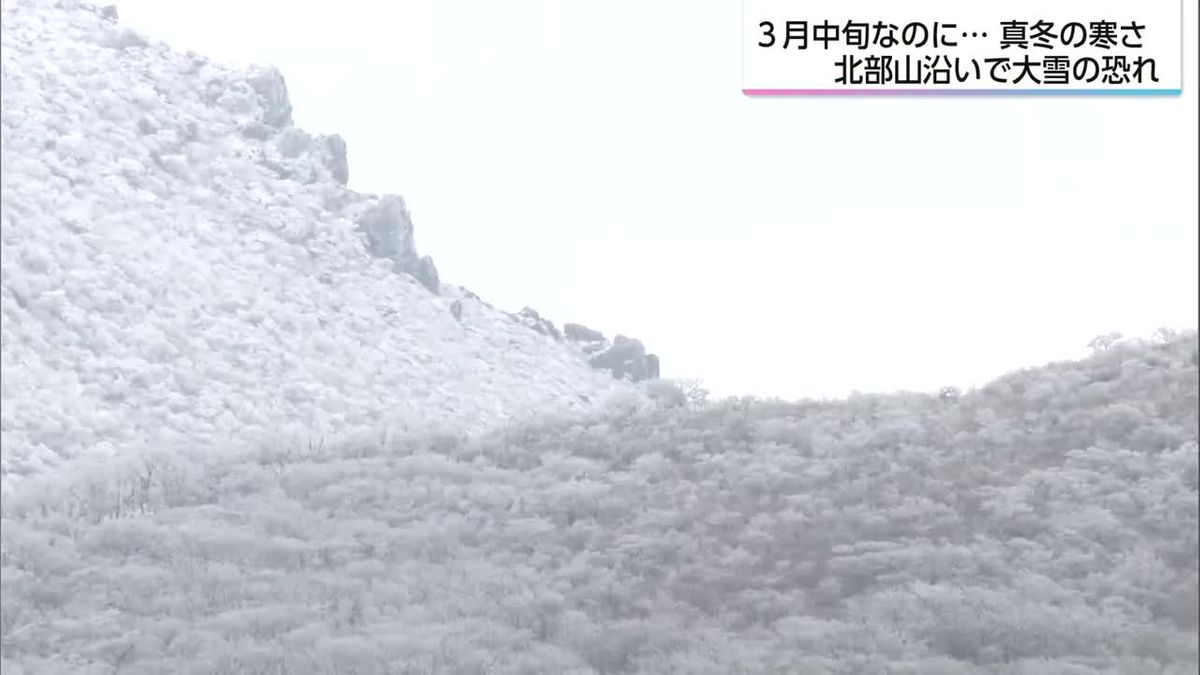 今季最後の寒波襲来　宮崎県内も山沿いで大雪の恐れ　21日からは本格的な春の訪れに