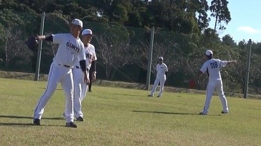 久保康生巡回投手コーチの練習方法です