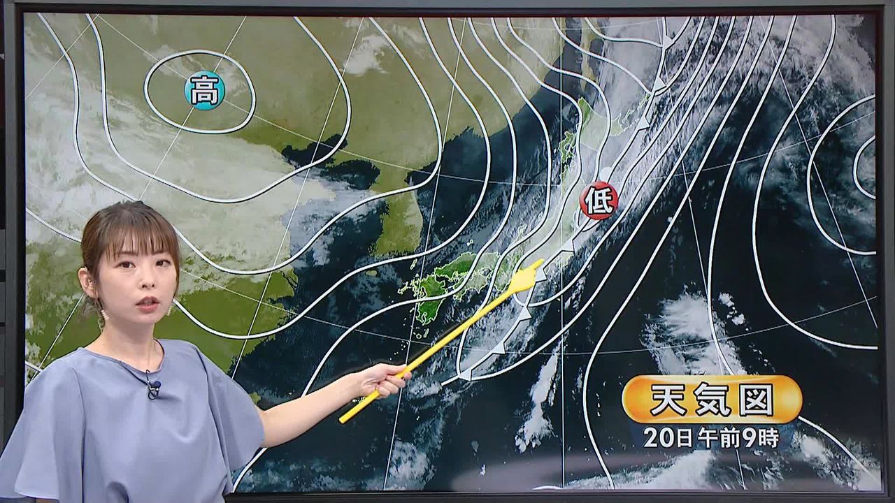 【天気】東・北日本は夜まで雨が残る所も…雨の降り方に注意