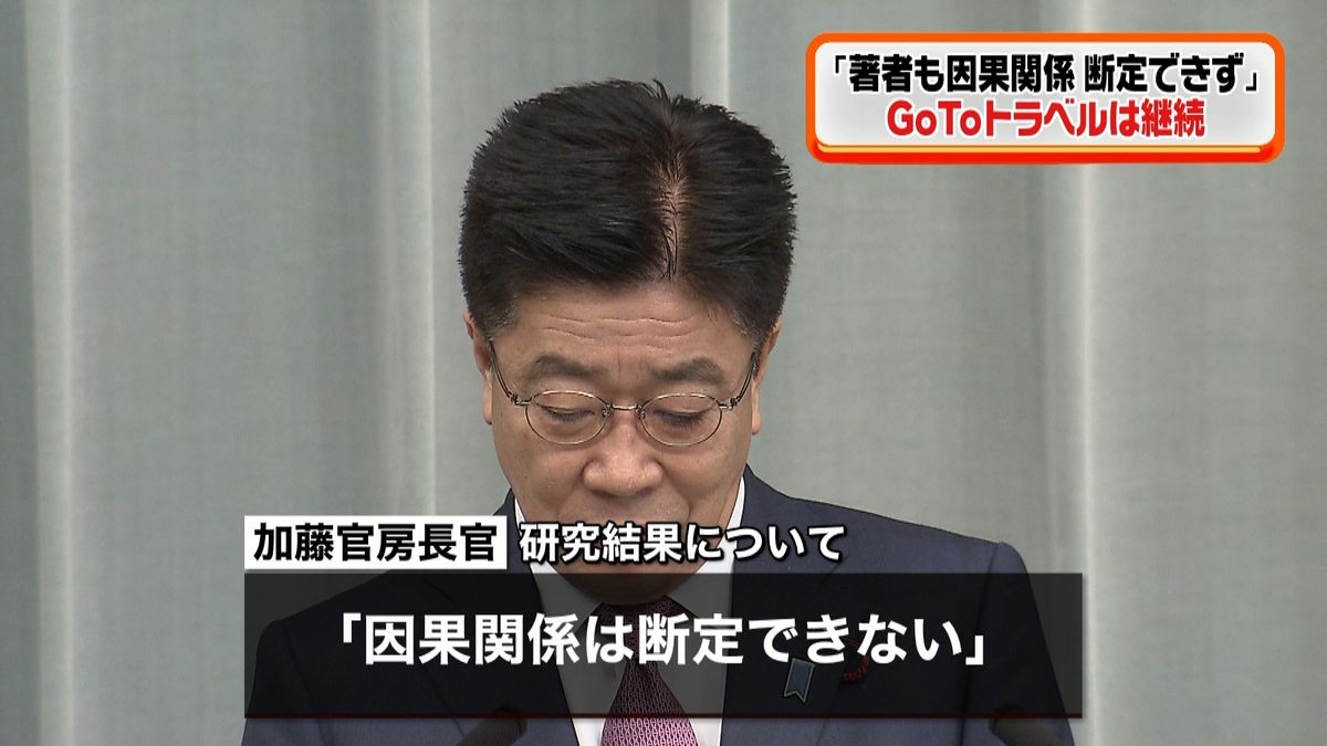 “ＧｏＴｏでリスク↑”官房長官の反応は？