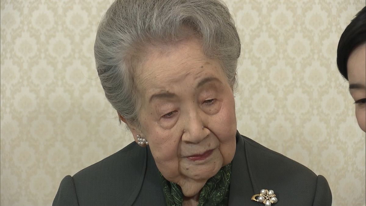三笠宮妃百合子さま　99歳白寿の誕生日　健やかに迎えられる