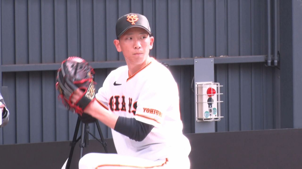 巨人】“WBC組”戸郷翔征＆大勢がブルペン入り 戸郷「体の状態もいい」と