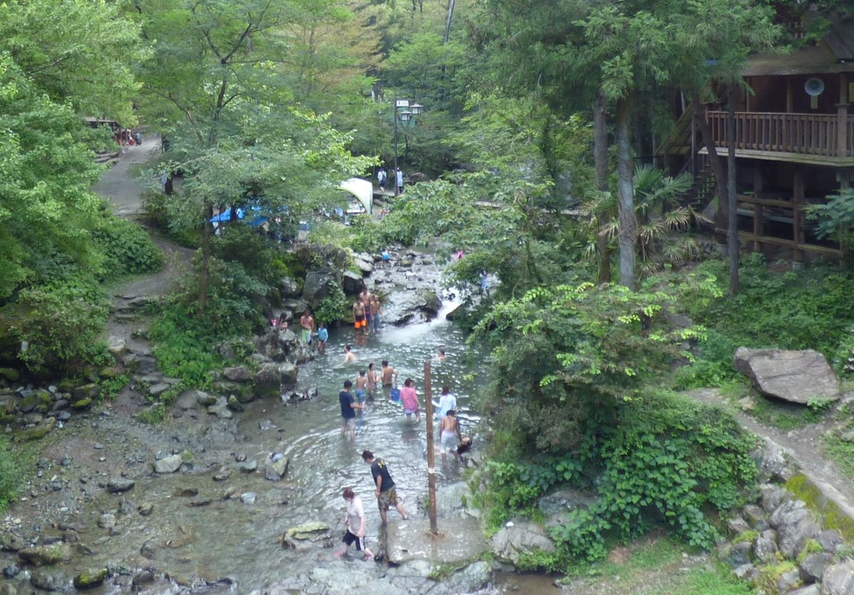 ときがわ町の「木のむらキャンプ場」：埼玉県提供