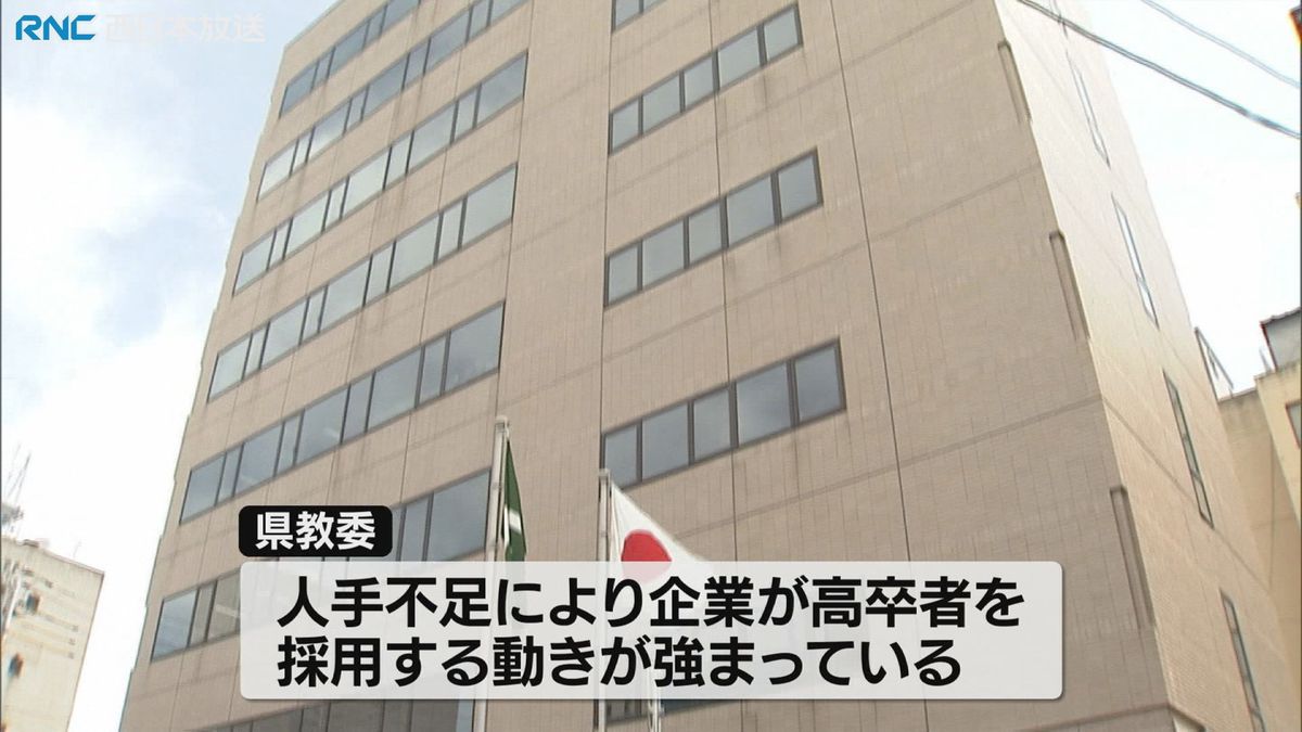 香川県内の高校の卒業予定者　就職内定率は前年を上回り高い水準