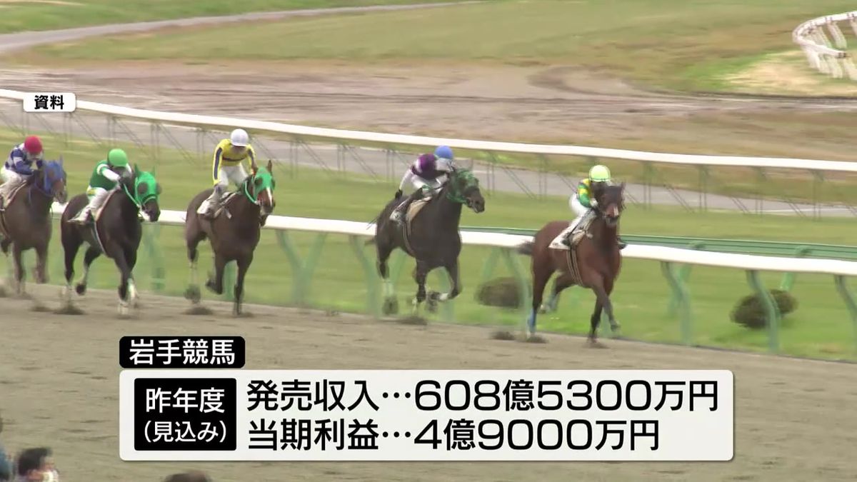 4年連続の融資返済へ 岩手県競馬組合 2023年度収支は約4億9千万円の黒字｜日テレNEWS NNN