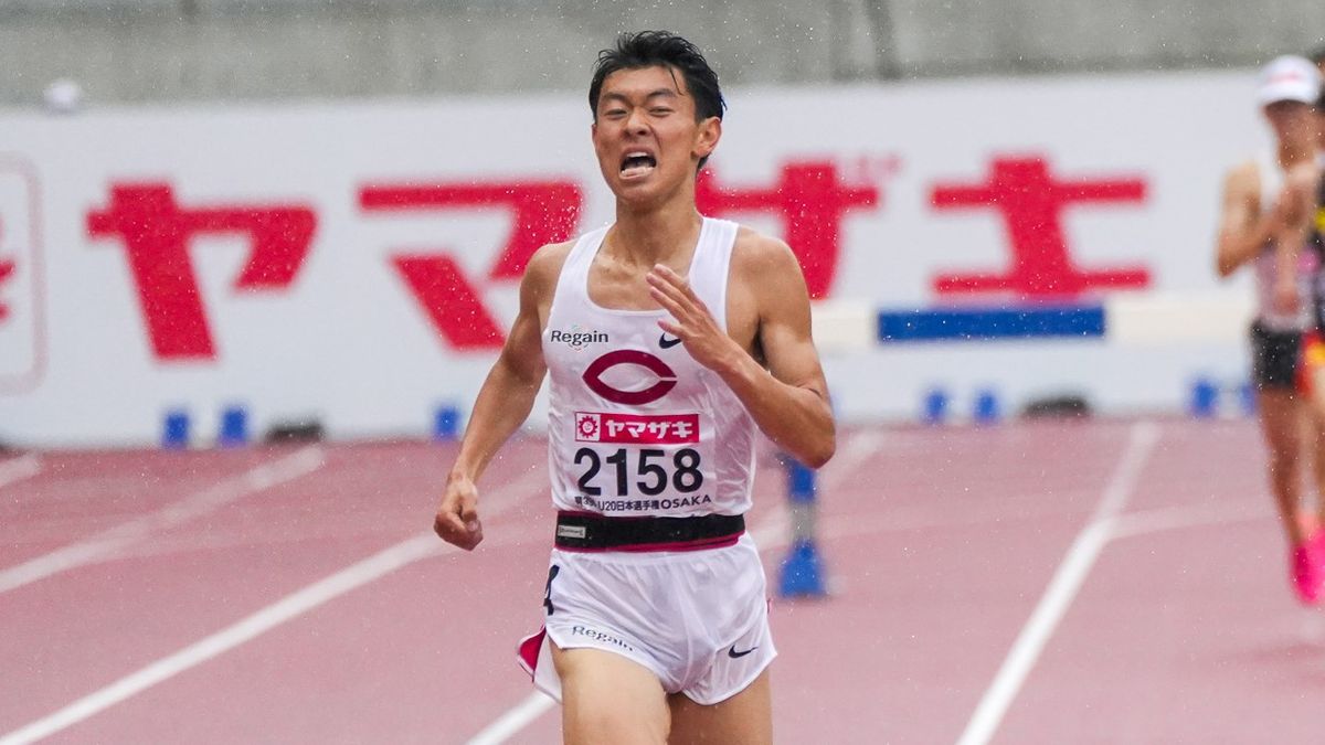 【U20男子3000m障害】中央大学・柴田大地　自己新で優勝も「物足りない結果になった」