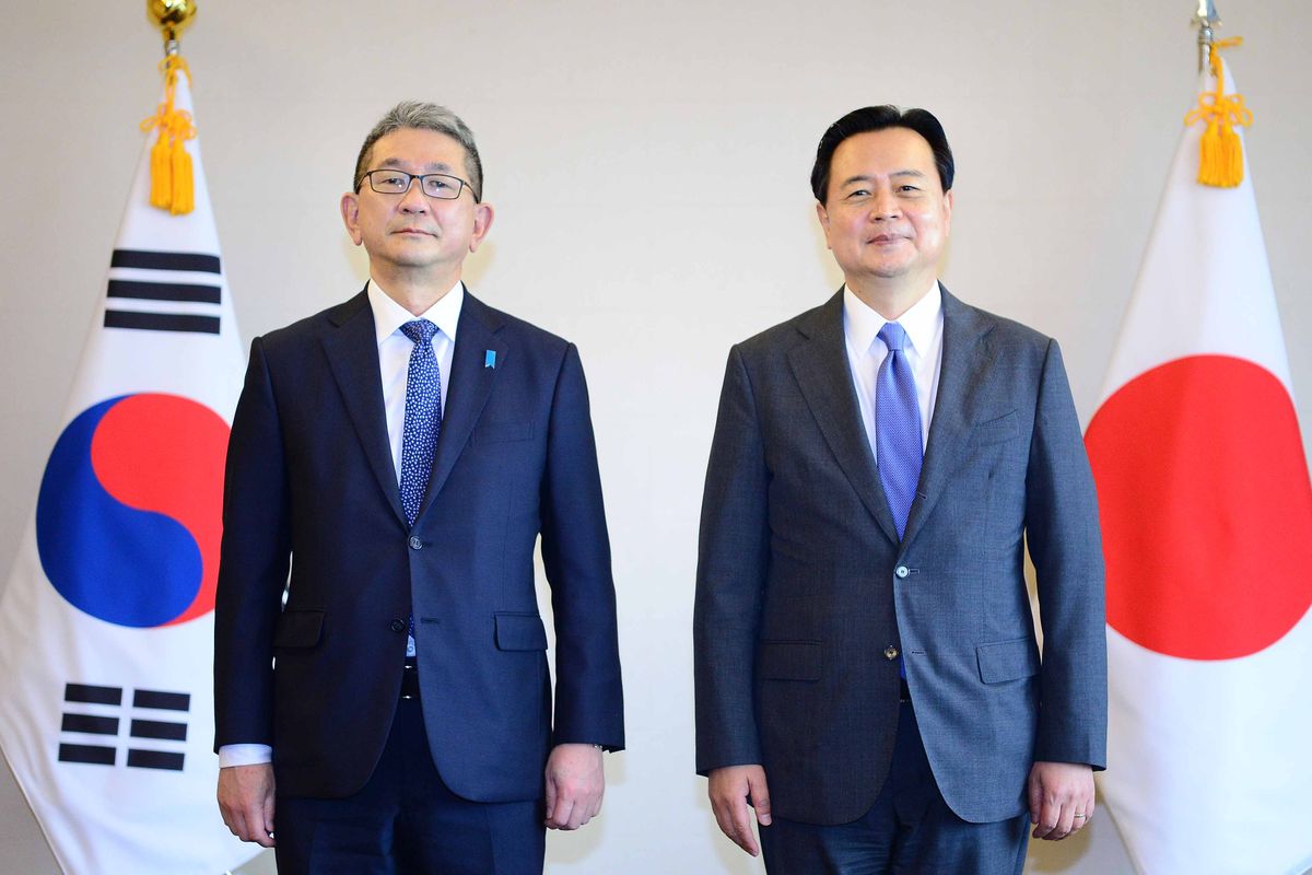 日韓関係の改善は急務…両国外務次官、懸案解決に向け“協議継続”で一致