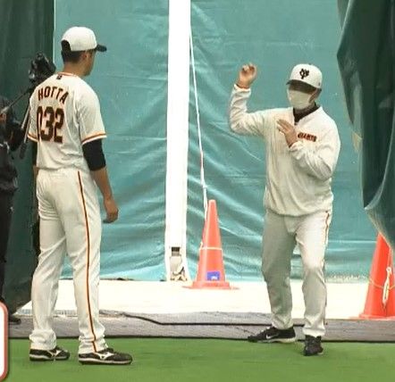 巨人・桑田コーチの注目は赤星優志と堀田賢慎　代名詞のカーブを伝授　あとは選手の美肌化にも一役？