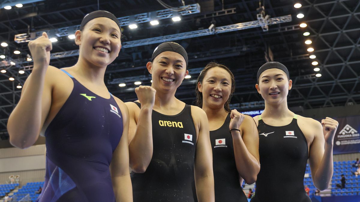【水泳】男女そろって6位入賞　鈴木聡美は個人から1時間半後のレースで順位上げる泳ぎ　女子は予選上回る好記録/4×100mメドレーリレー