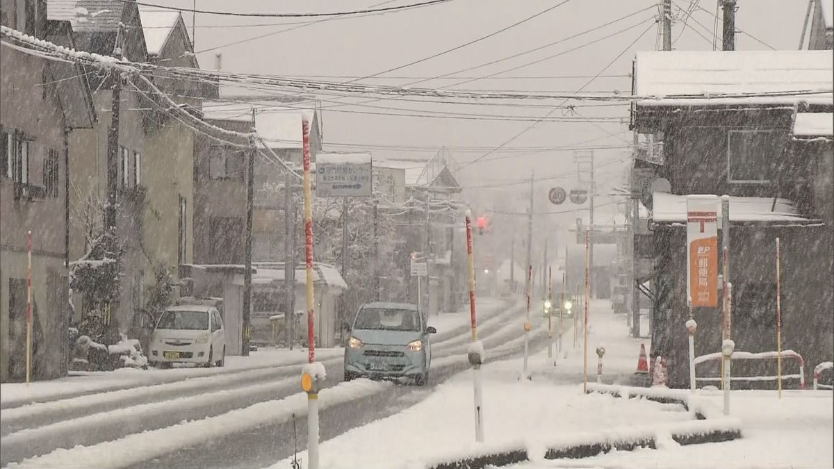 冬型の気圧配置　新潟県各地で雪　8日にかけて寒気は強まる見込み《新潟》