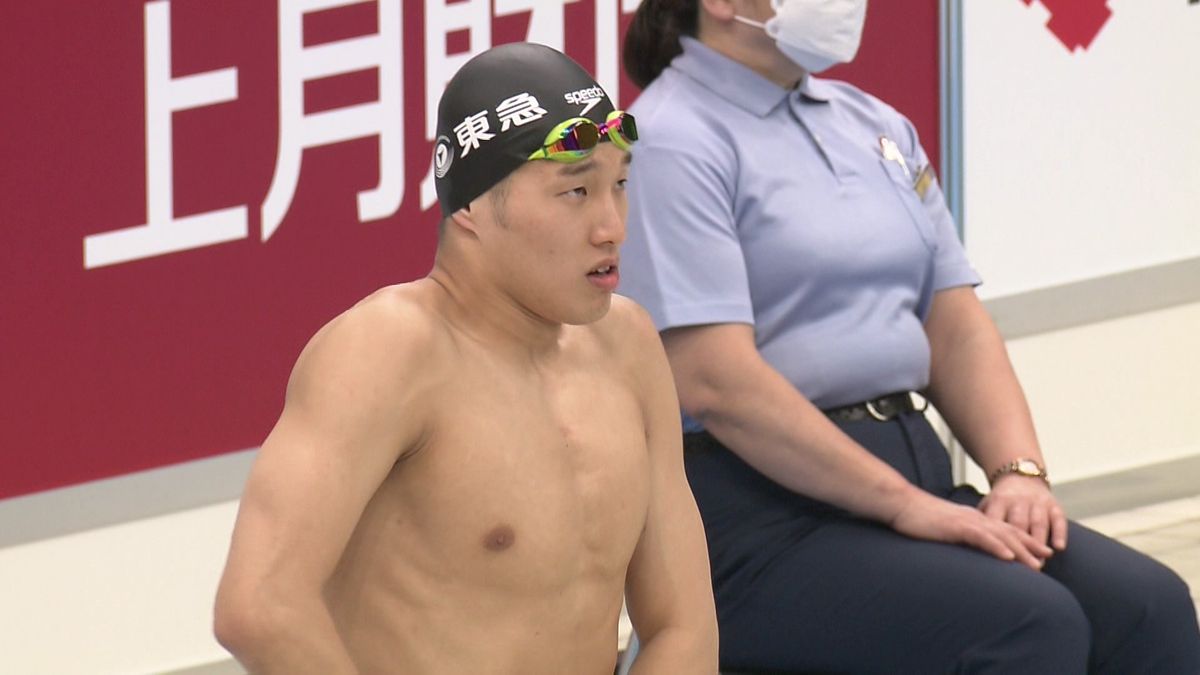 【競泳】深沢大和が「引退と思ってやっている」大会新記録で優勝　選考会でパリ五輪代表権獲得へ