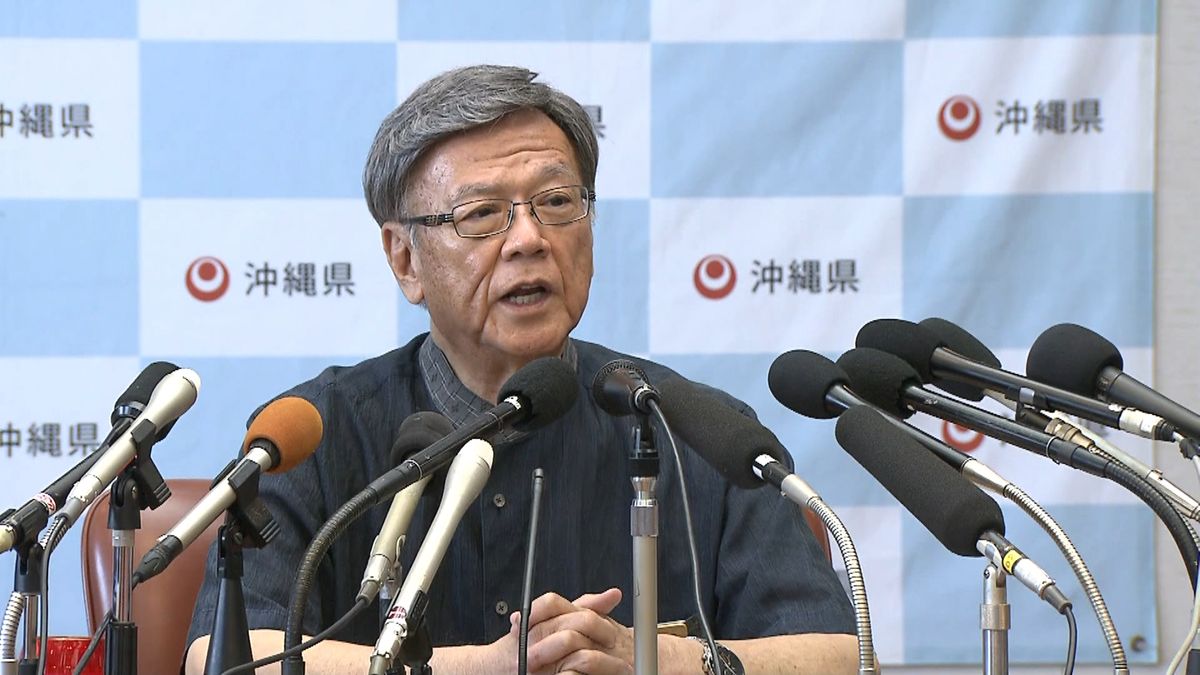 沖縄・翁長知事　埋め立て承認取り消し表明