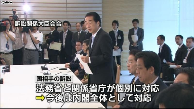 国相手の訴訟　内閣官房に対応部署を設置へ