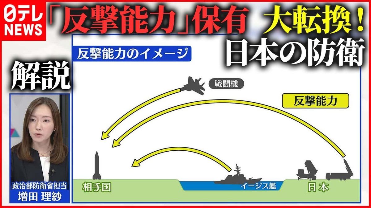 【解説】「反撃能力」保有 新たな「国家安保戦略」等が閣議決定　日本の防衛はどう変わる？