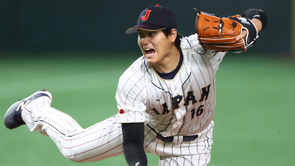 【侍ジャパン】大谷翔平　164キロさく裂　岡本和真のファインプレーも飛び出し2回無失点