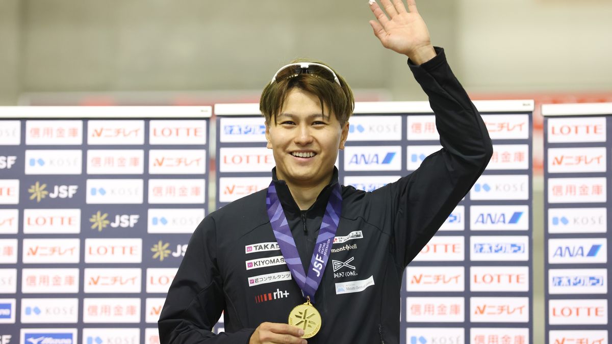 「大応援団が自分のちからに」スピードスケート・村上右磨が 3年ぶりに全日本選手権優勝
