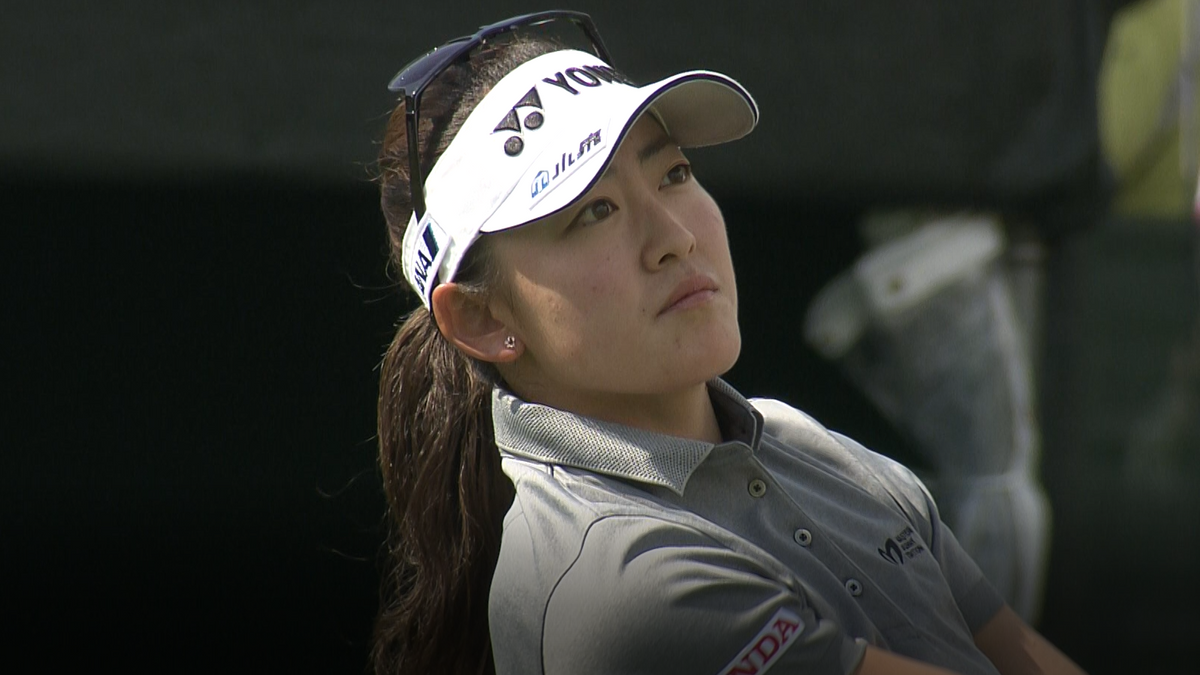 女子ゴルフ開幕　岩井千怜がイーグル奪取で首位スタート「私のプレーでみなさんに元気を届けたい」