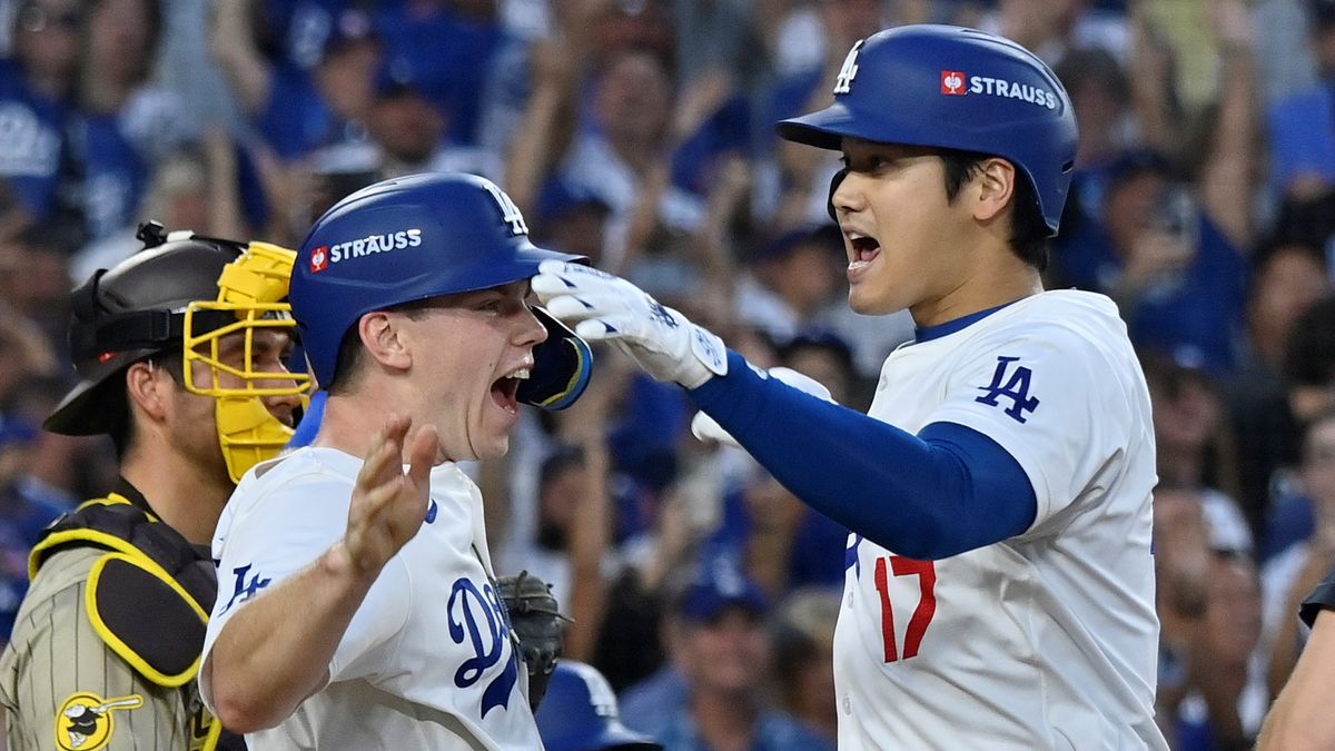 地区シリーズ初戦を逆転勝利したドジャース・大谷翔平選手（写真：UPI/アフロ）