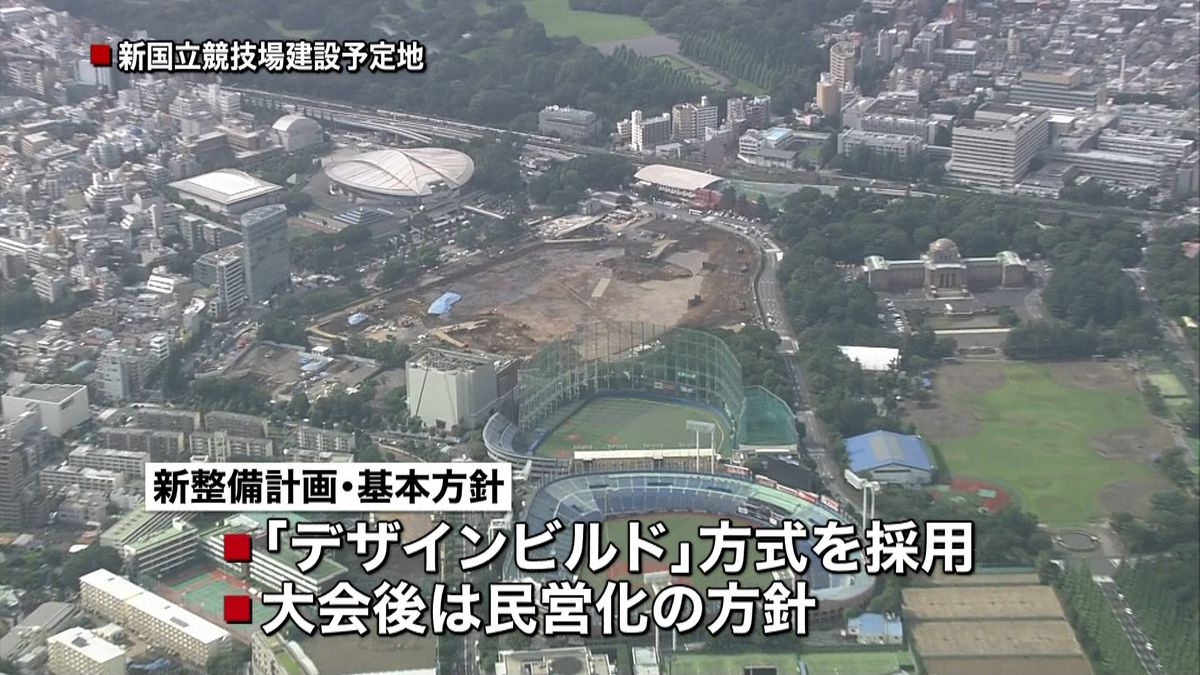 新国立競技場、東京五輪後に民営化へ