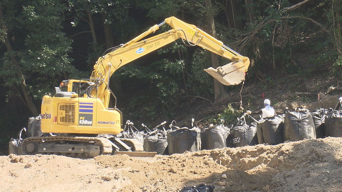 松山市の土砂崩れから3週間 断水のマンションで水道復旧するも…住民からは不安の声