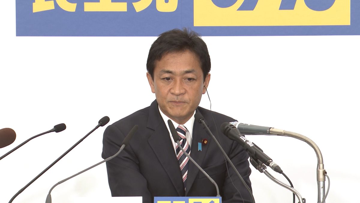 国民・玉木代表「政策実現のため与野党を超え真剣に考えていくべき」