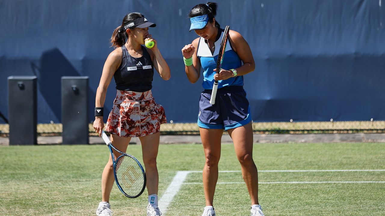 テニス】加藤未唯ペア ウィンブルドン女子ダブルス、混合ダブルスに間もなく登場の予定｜日テレNEWS NNN