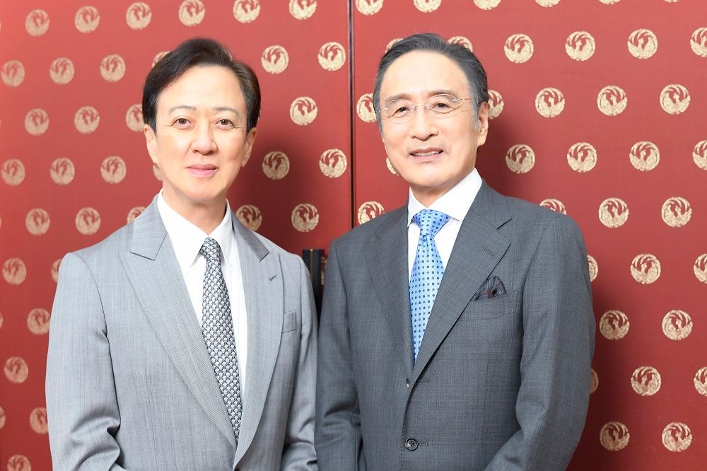 坂東玉三郎さんと片岡仁左衛門さん