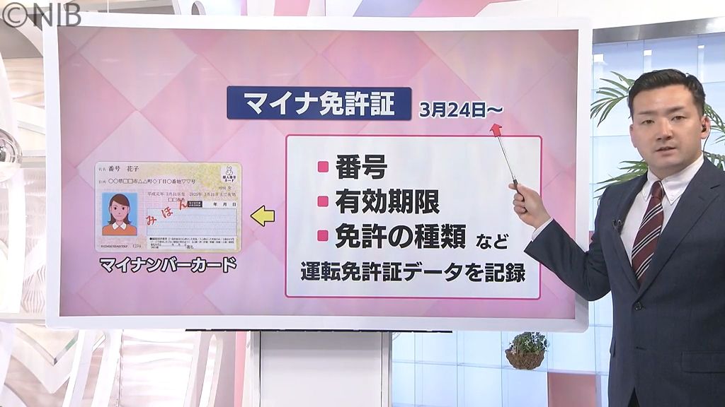 “運転免許証との一体化”　3月24日～運用スタート『マイナ免許証』メリットと注意点《長崎》