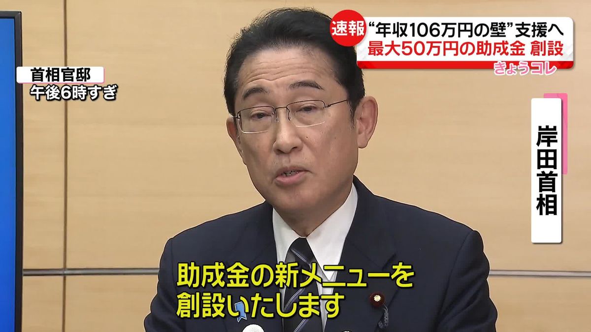 岸田首相、新経済対策“5本柱”を発表　来月の解散については…